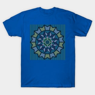 Medallion Blue T-Shirt